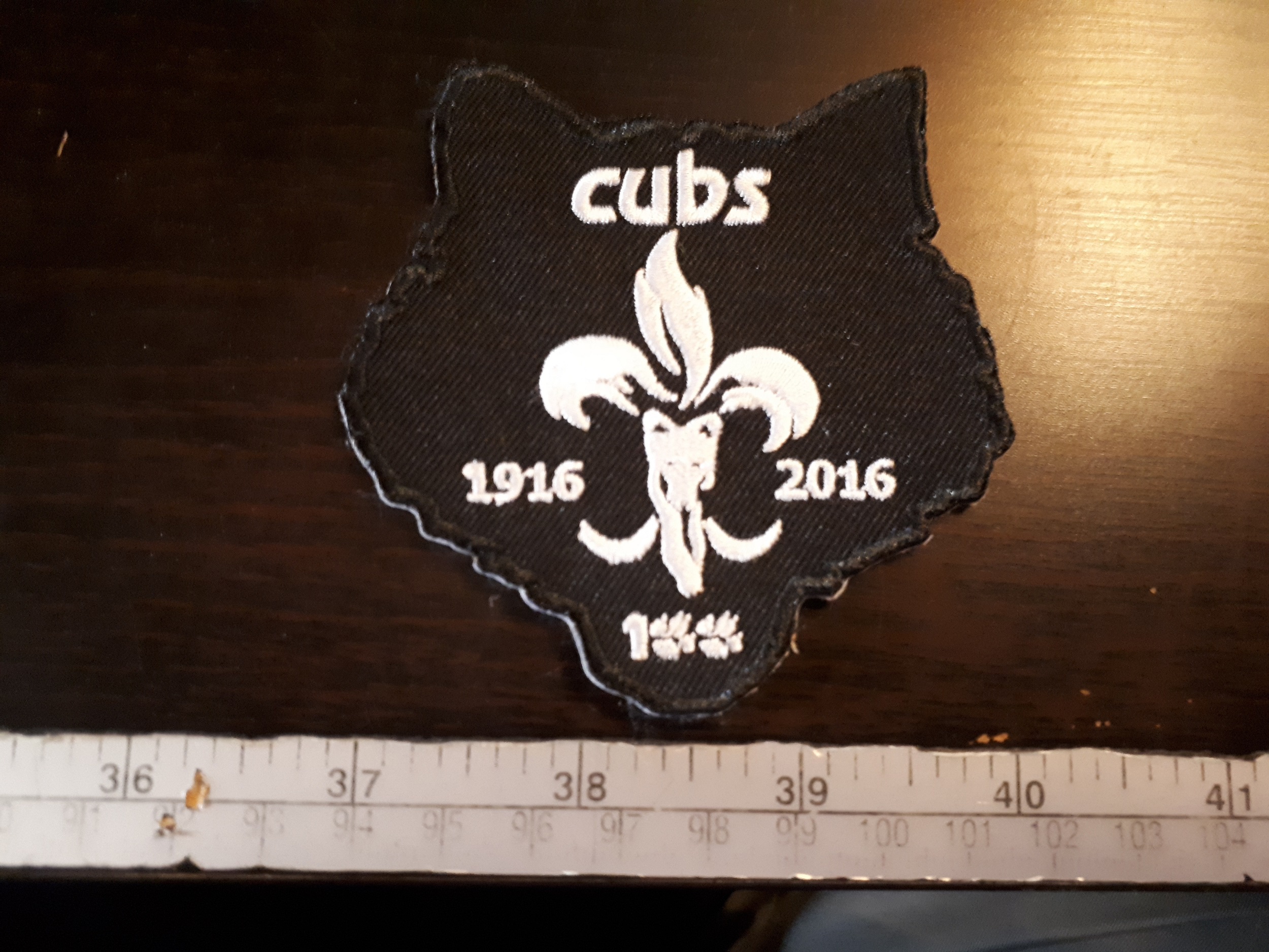 Cubs 1916-2016 Glow
