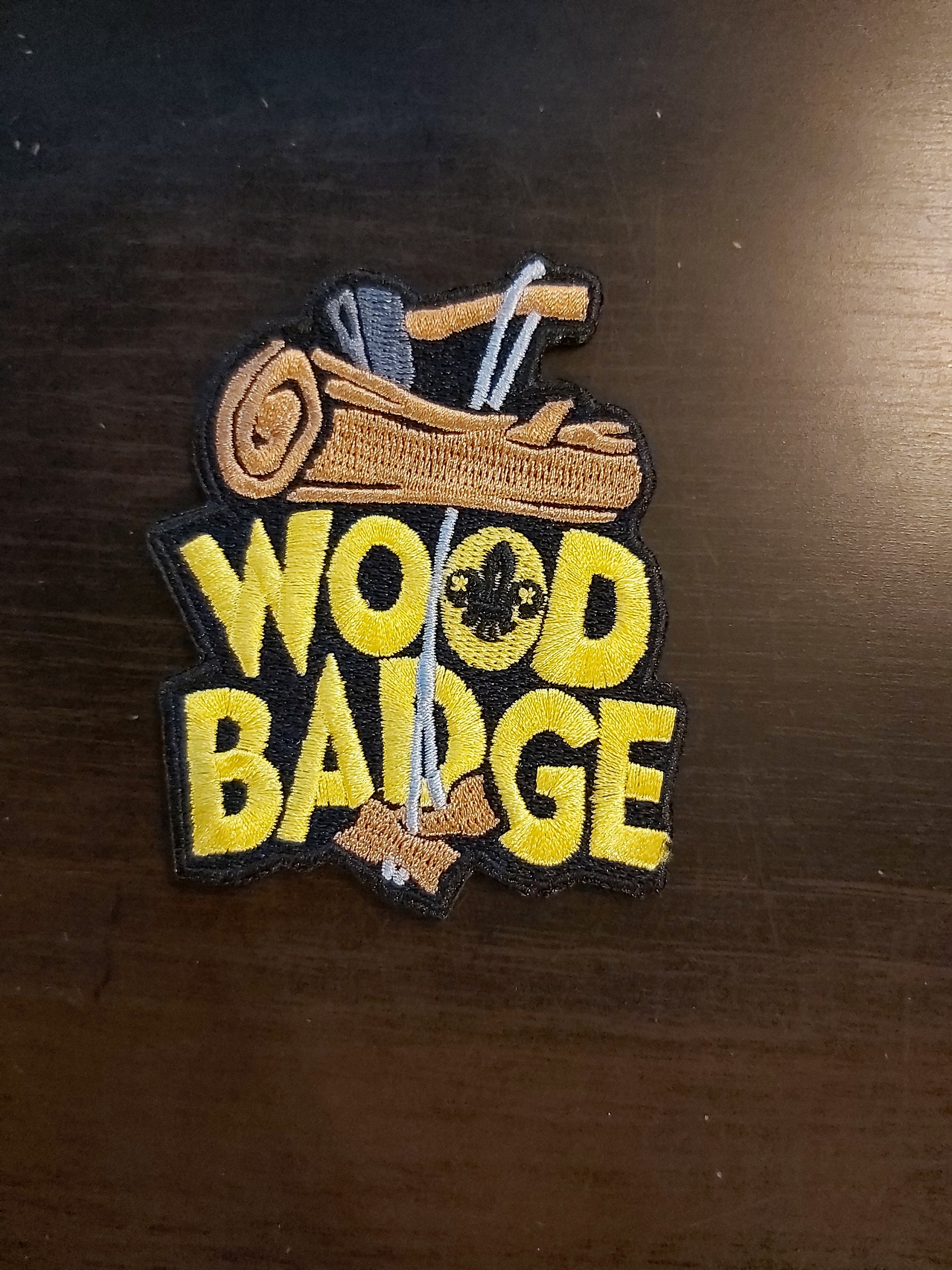 Wood Badge Baloo S Badge Bin