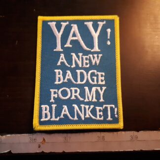 Yay! A New Badge for my Blanket