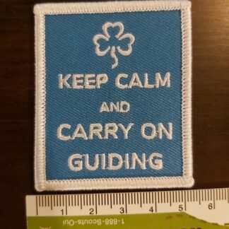 Keep Calm and Carry on Guiding