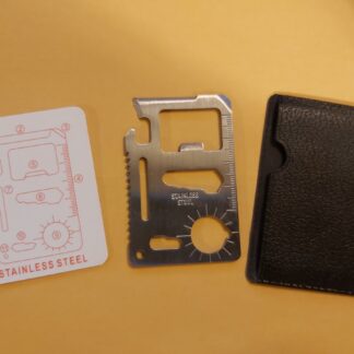 11-in-1 Wallet Survival Multitool