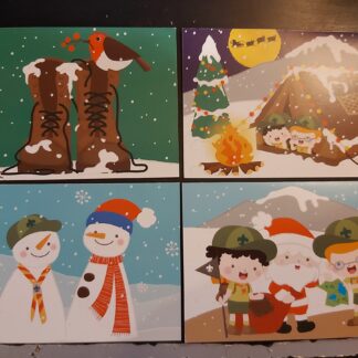 Scouting Christmas Cards (Sold Individually)