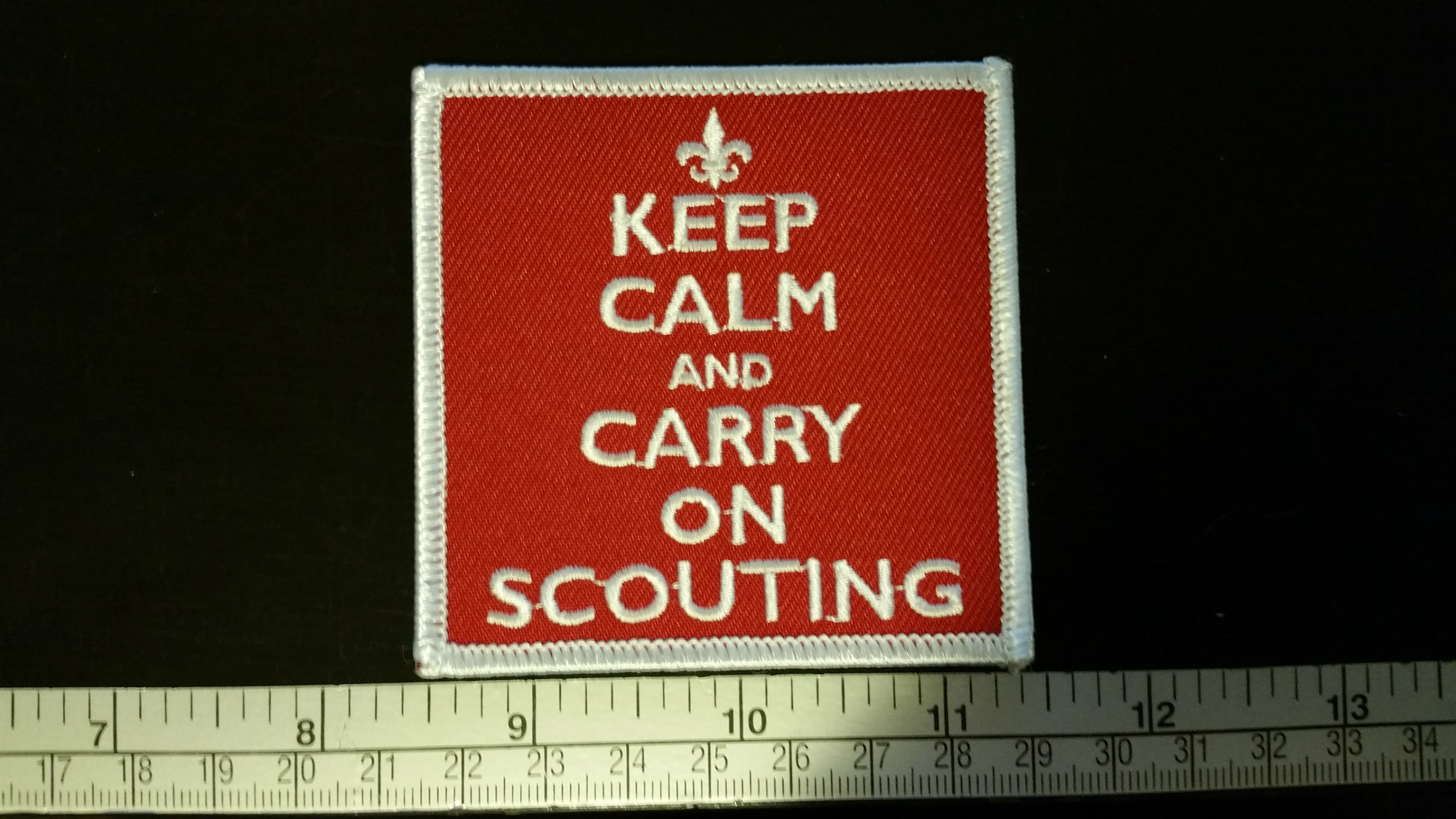 Keep Calm Red