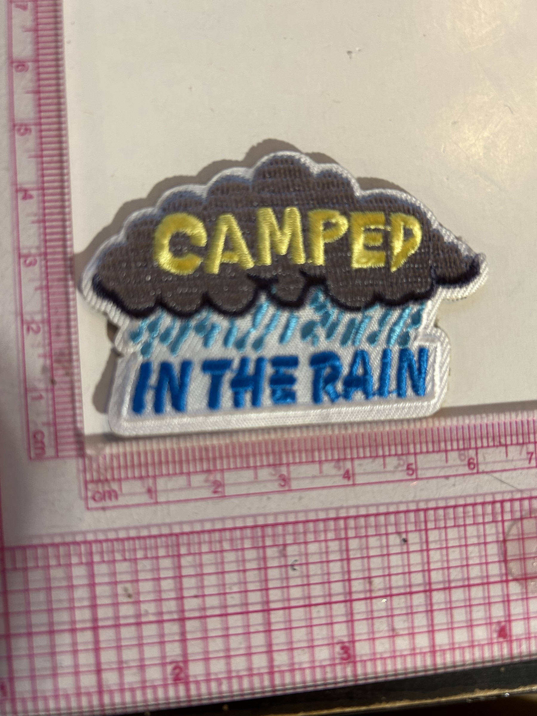 Camped In The Rain