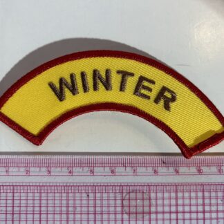 Camp Opemikon Season Rocker – “Winter”