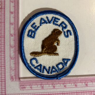 Vintage Beavers Canada Hat Badge