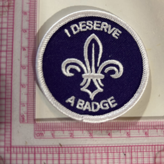 I Deserve a Badge