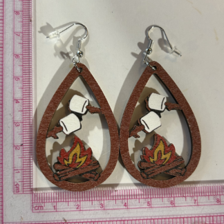 Earrings Marshmallows