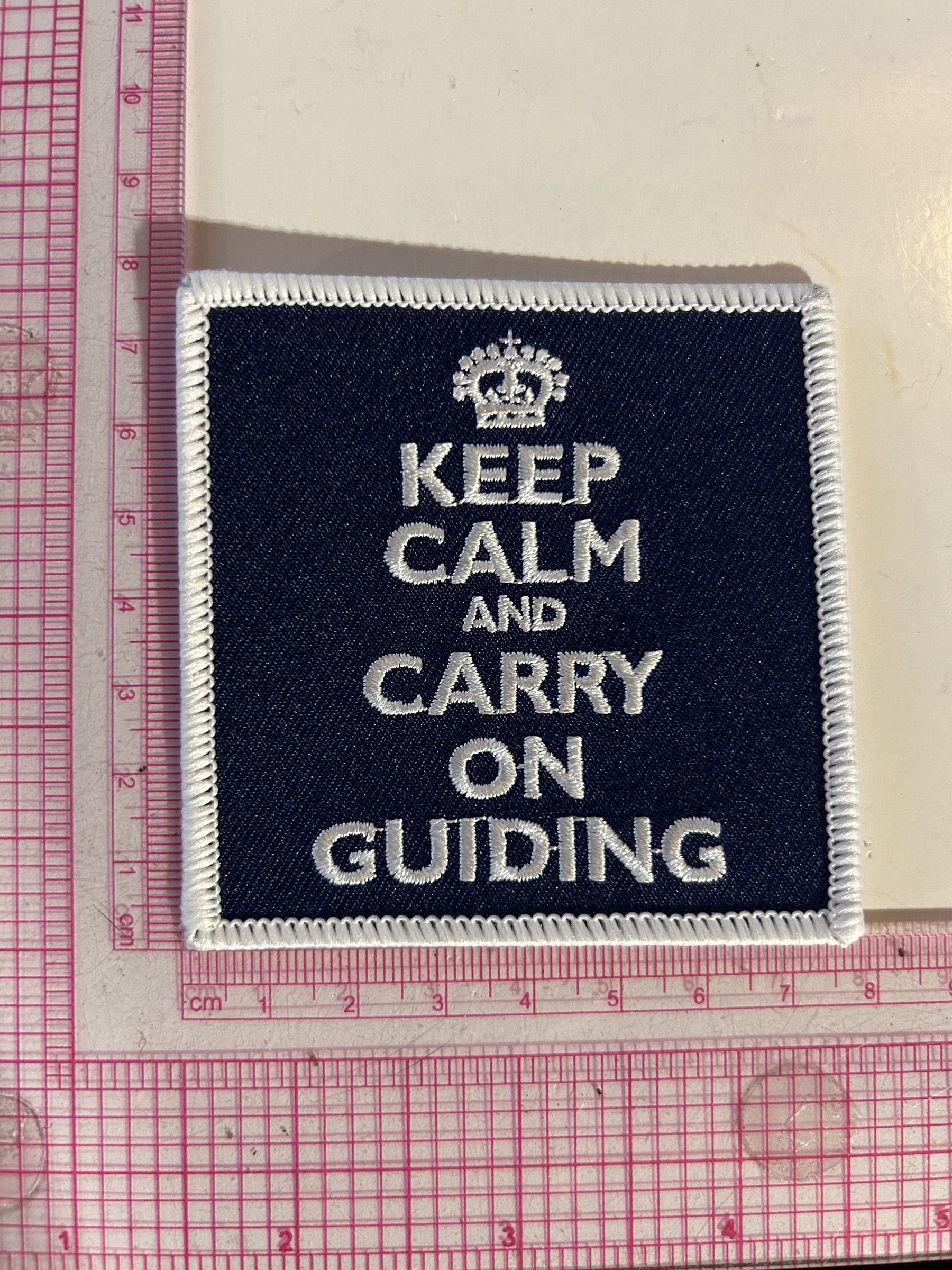 Keep Calm Blue