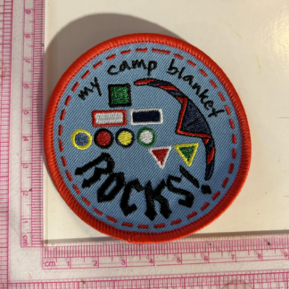 My Camp Blanket Rocks!